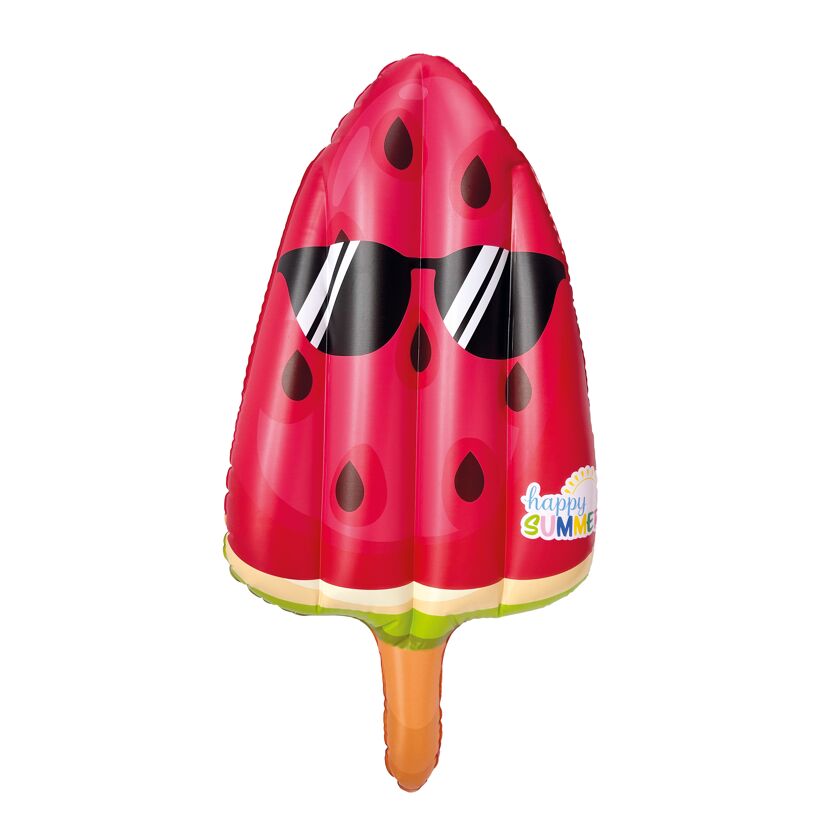 Luftmatratze 'Happy Summer Melone' mehrfarbig 38 x 15 x 72 cm