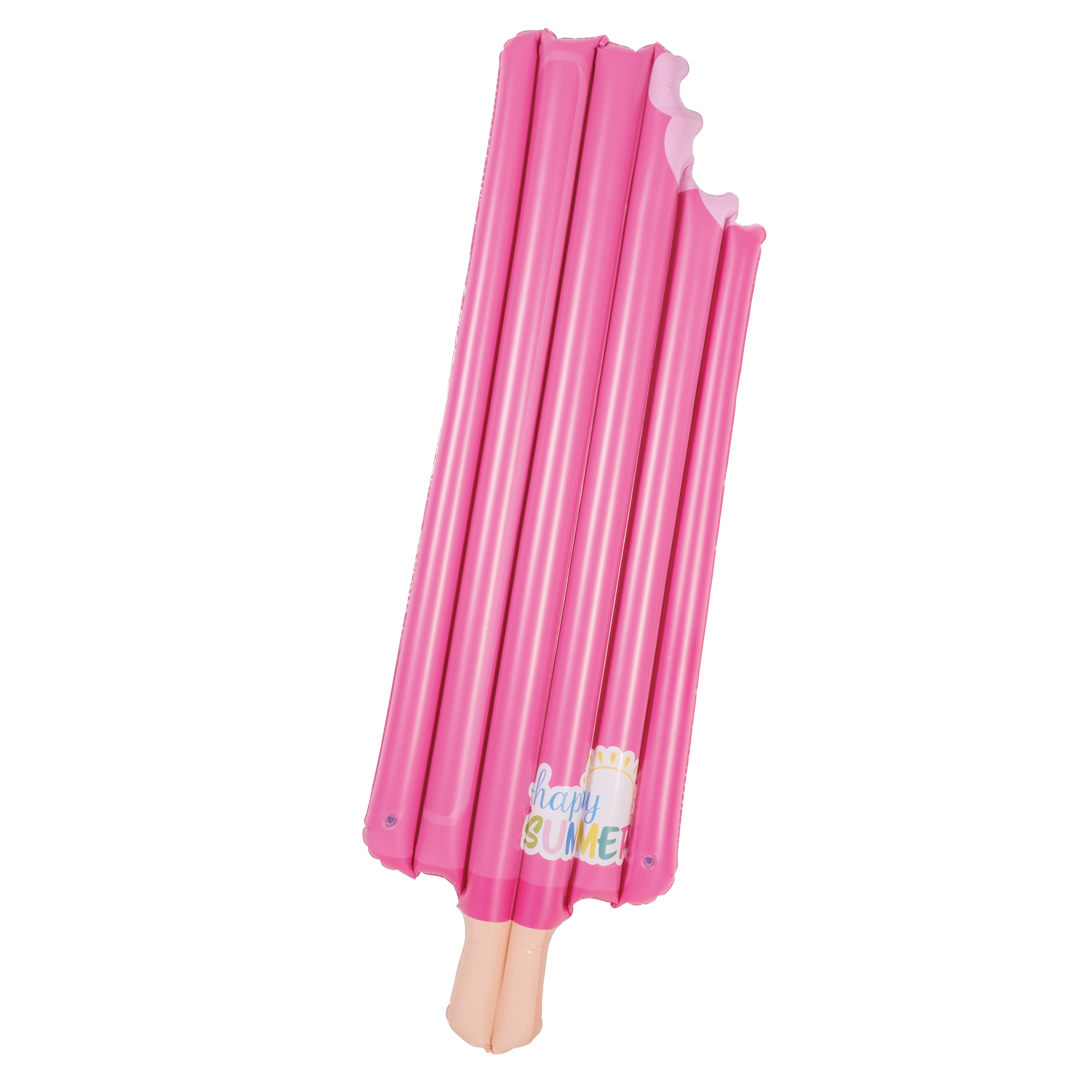 Luftmatratze 'Happy Summer Eis am Stiel' pink 70 x 15 x 175 cm