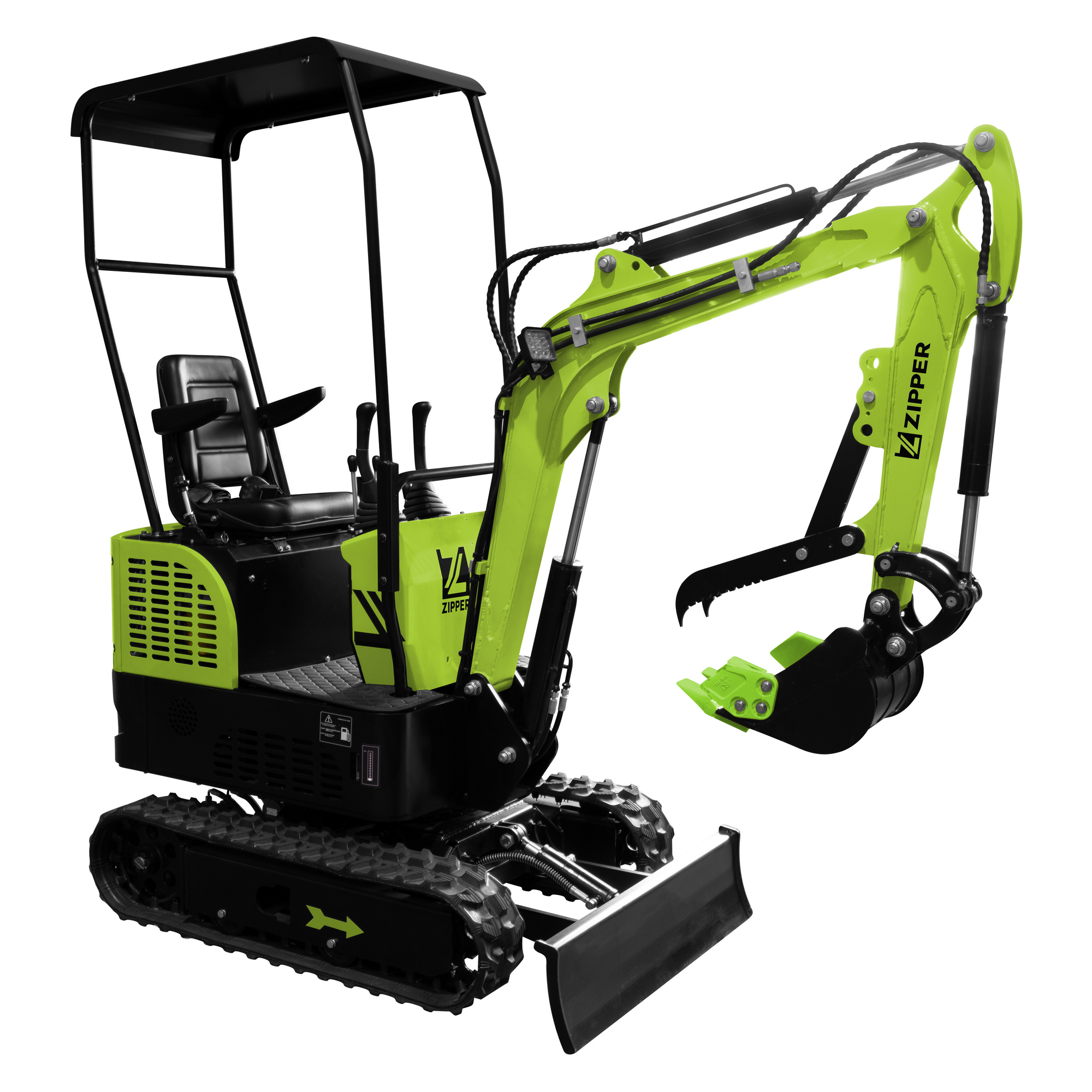 Minibagger-Set 'ZI-MBGS850D' 7,8 kW