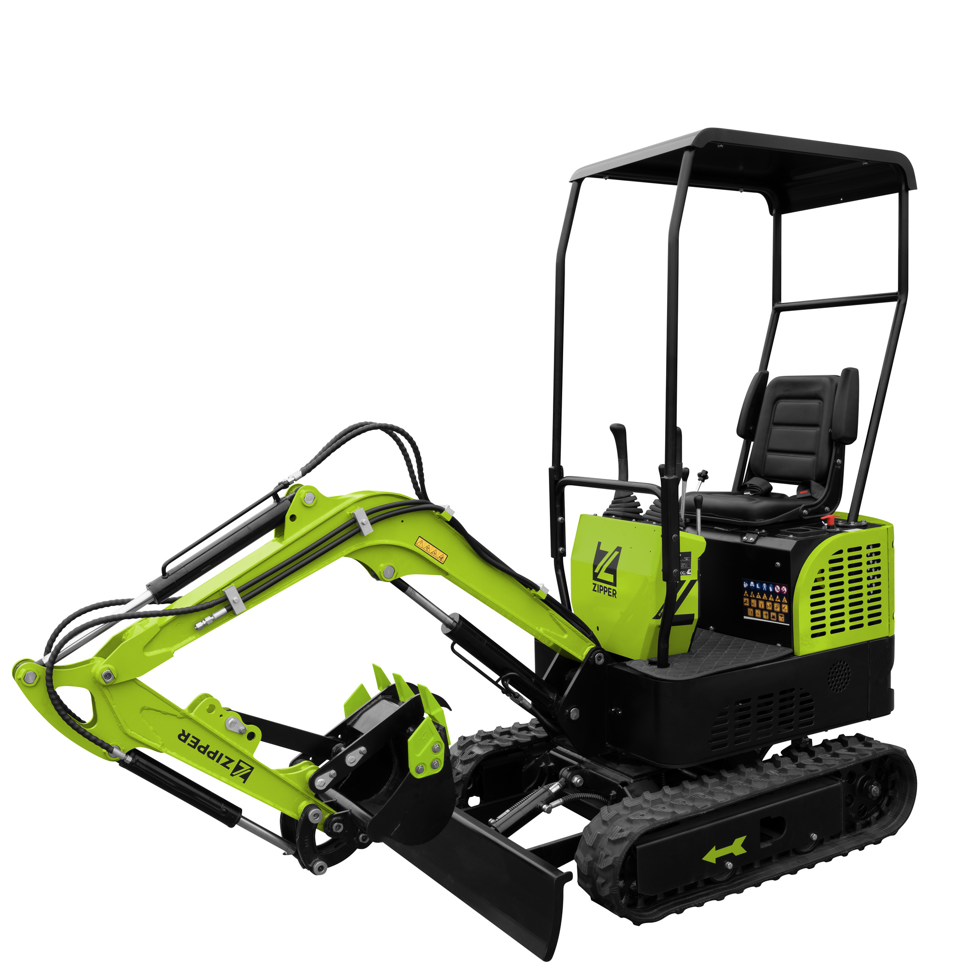 Minibagger-Set 'ZI-MBGS850D' 7,8 kW