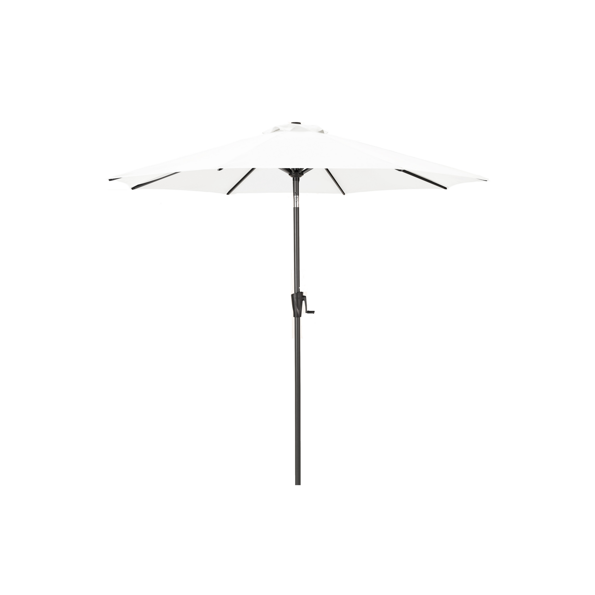 Sonnenschirm 'Fagus' natur Ø 250 cm, mit Kurbel