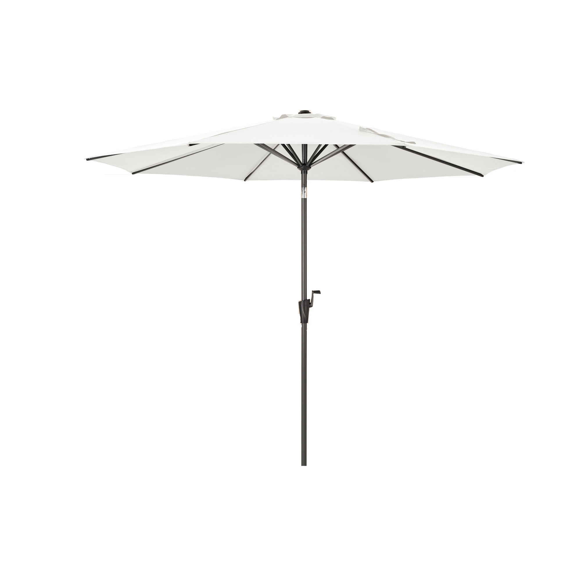 Sonnenschirm 'Fagus' natur Ø 300 cm, mit Kurbel