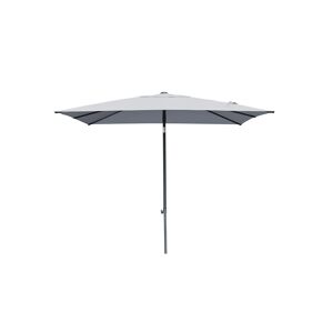 Sonnenschirm 'Fagus PushUp' grau 250 x 250 cm