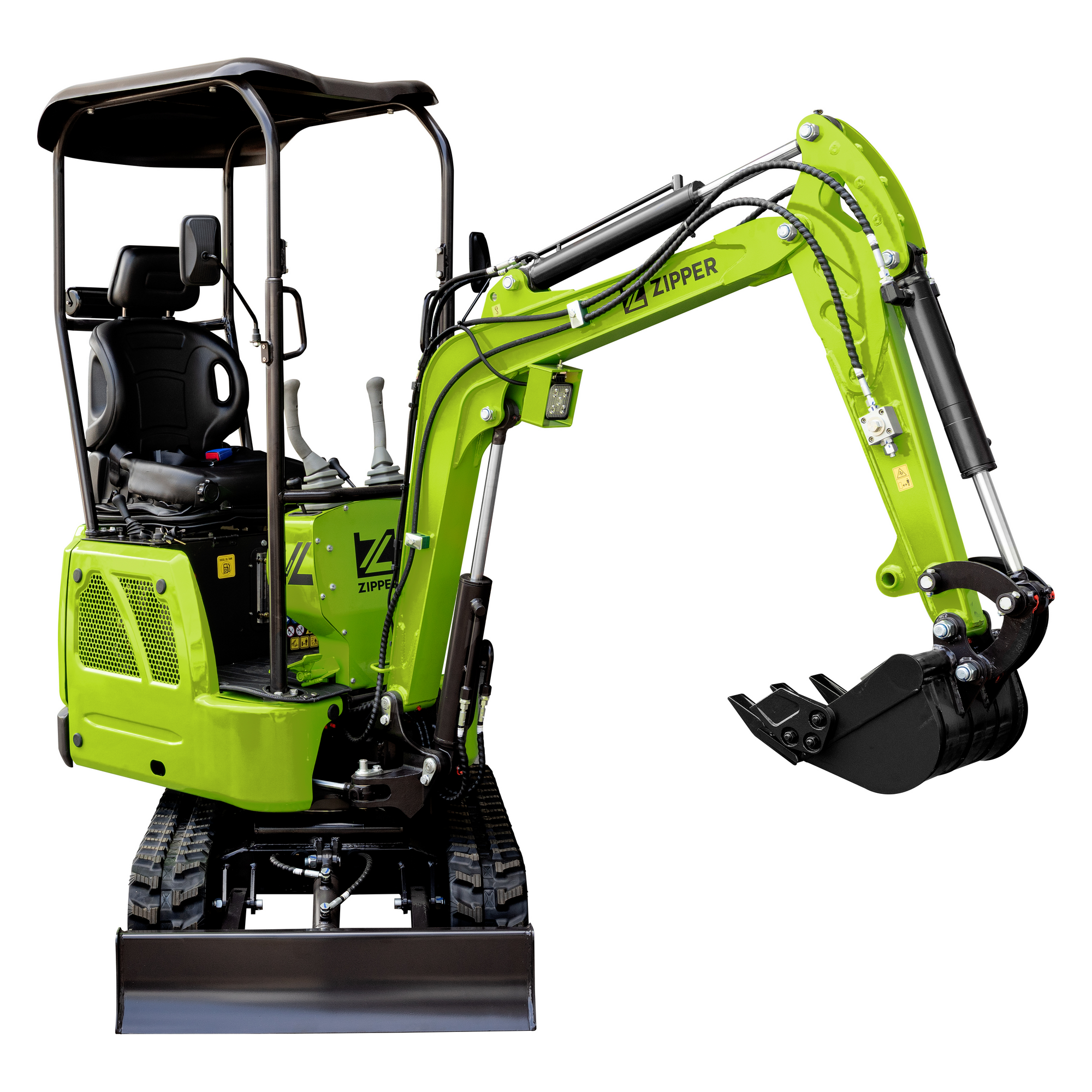 Minibagger-Set 'ZI-MBG1000D' 7 kW