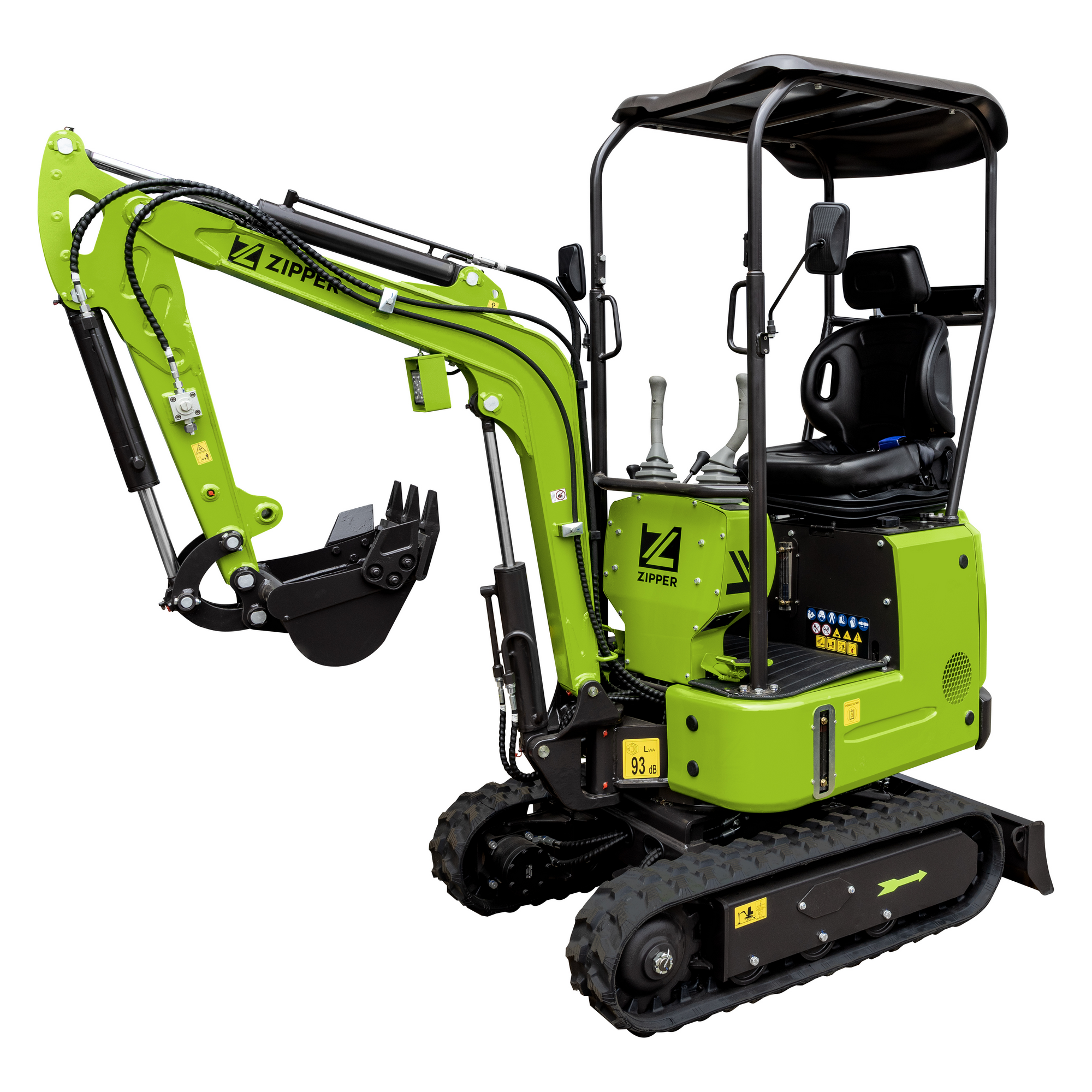 Minibagger-Set 'ZI-MBG1000D' 7 kW