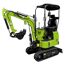 Minibagger-Set 'ZI-MBG1000D' 7 kW