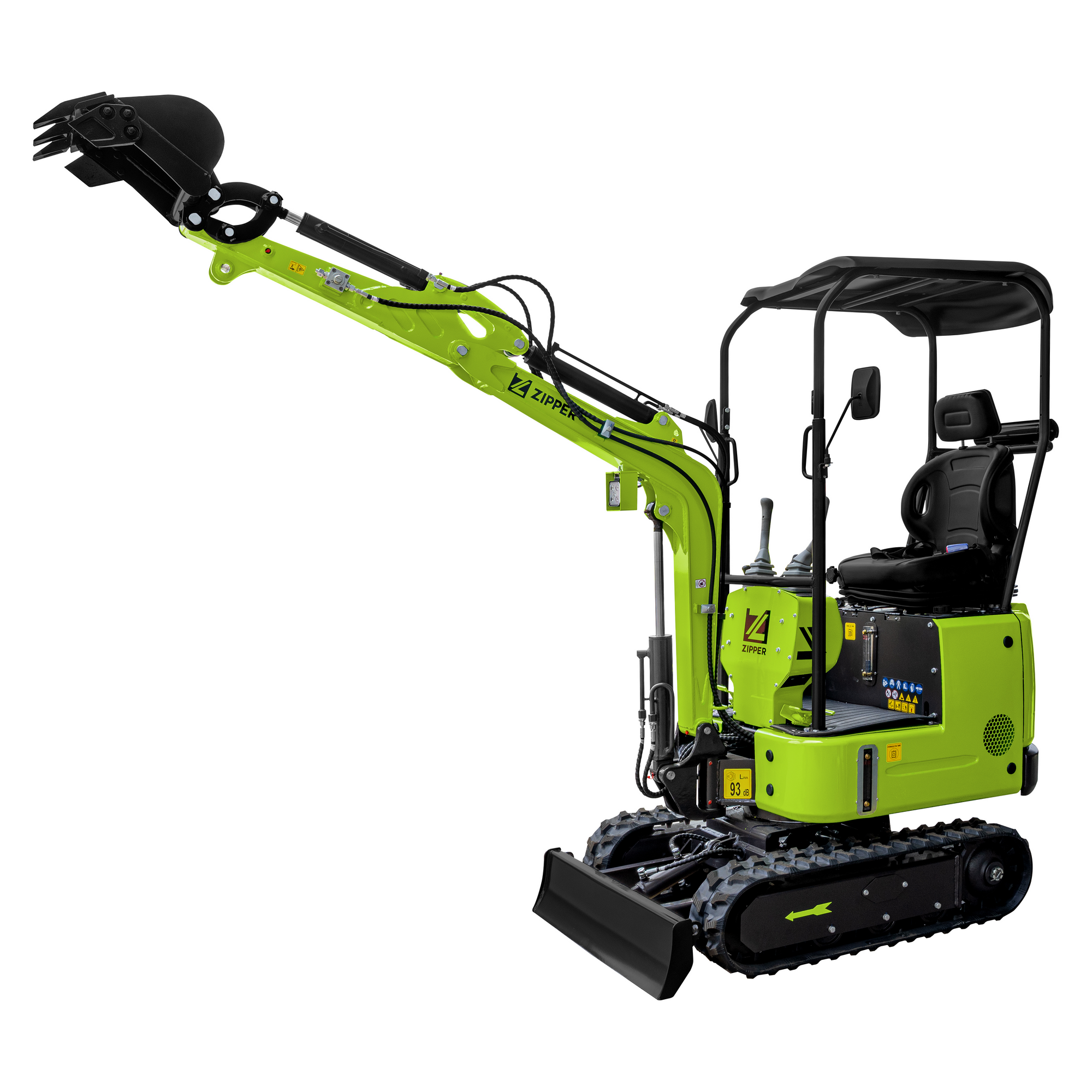 Minibagger-Set 'ZI-MBG1000D' 7 kW