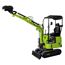 Minibagger-Set 'ZI-MBG1000D' 7 kW
