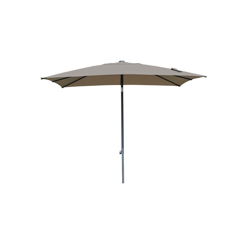 Marktschirm 'Fagus PushUp' knickbar 250 x 250 cm