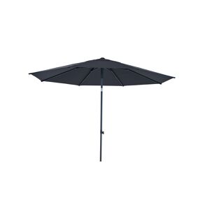 Sonnenschirm 'Fagus PushUp' anthrazit Ø 300 cm