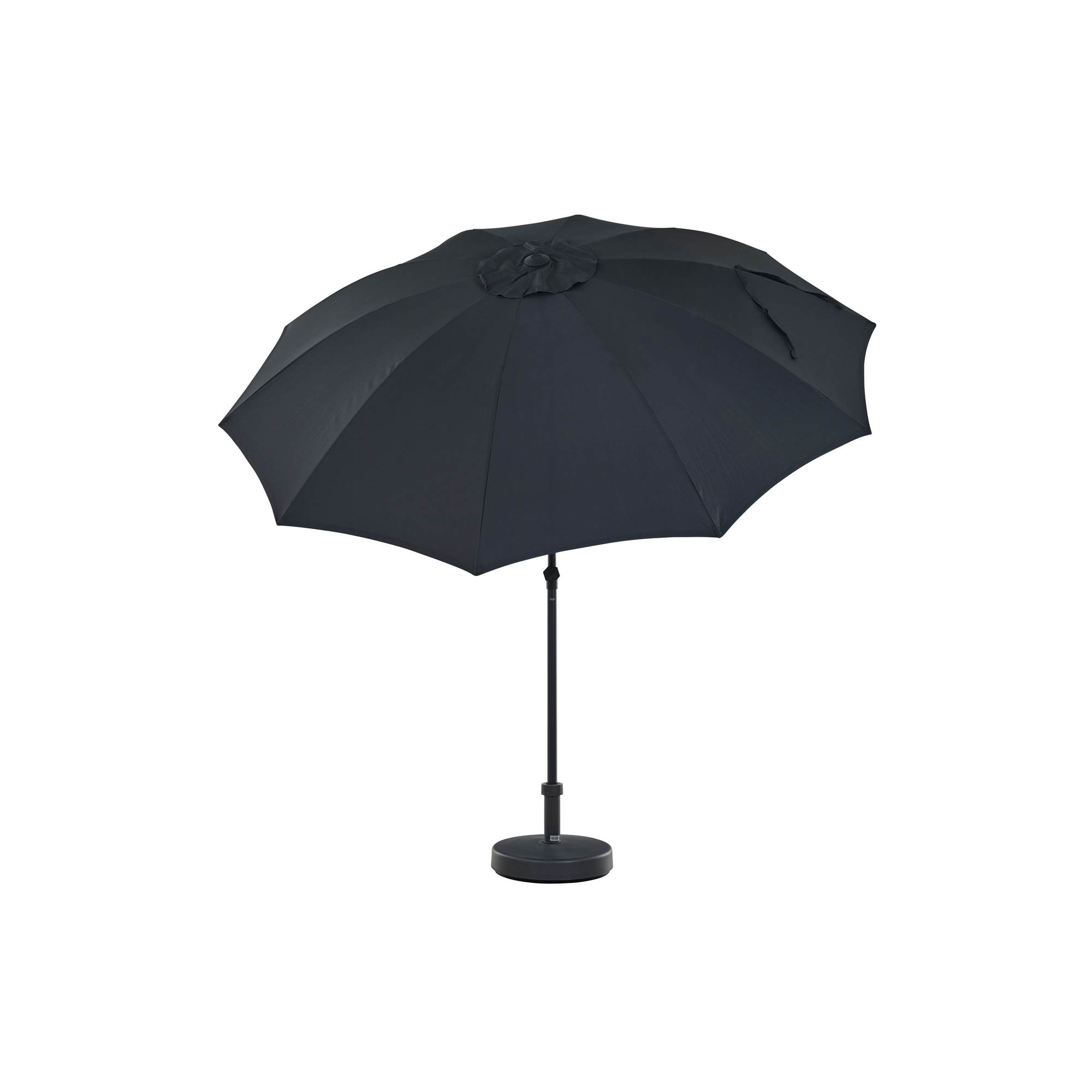 Sonnenschirm 'Paolo' anthrazit Ø270 cm