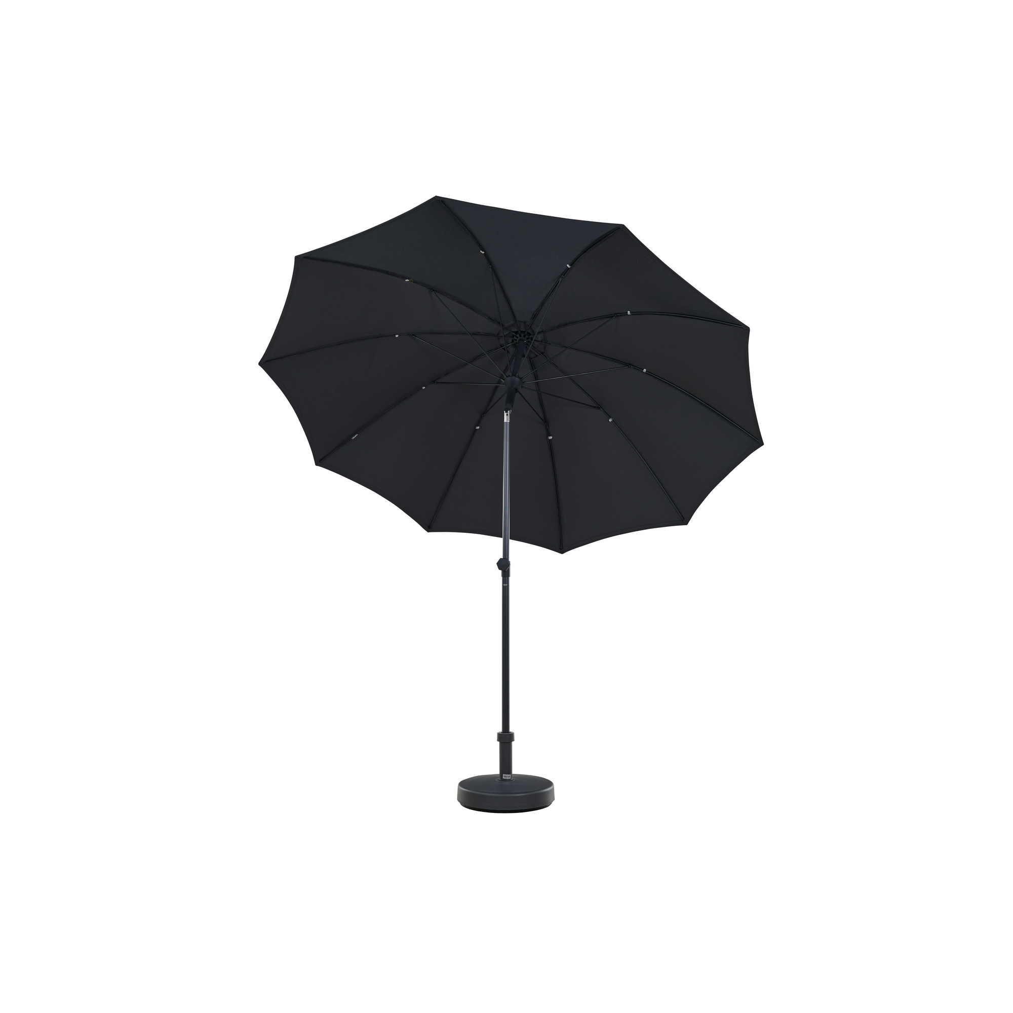 Sonnenschirm 'Paolo' anthrazit Ø270 cm