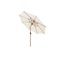 Sonnenschirm 'Pino' wood/natur-meliert Ø 300 cm, mit Kurbel