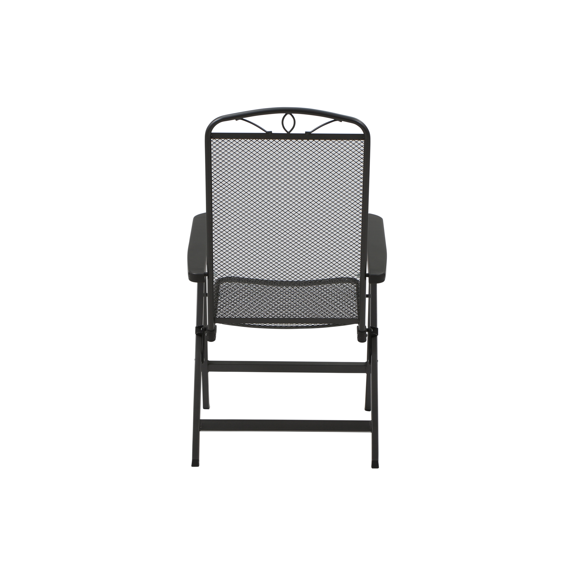 Klappsessel 'Elda' matt anthrazit 65 x 60 x 60 cm