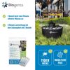 Biogents Sweetscent Nachfüllpackung und Mückenfalle im Freien.