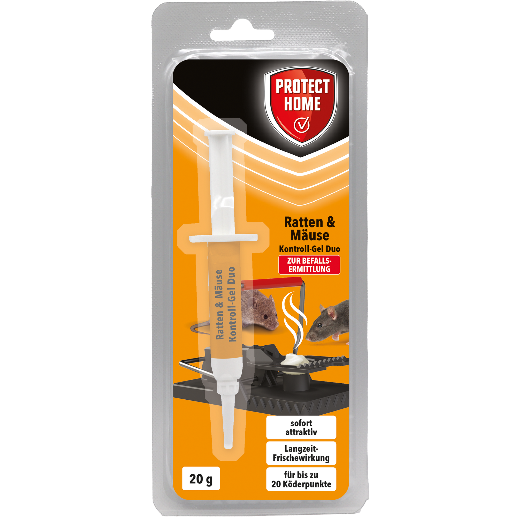 Kontroll-Gel 'Duo' für Ratten und Mäuse 20 g