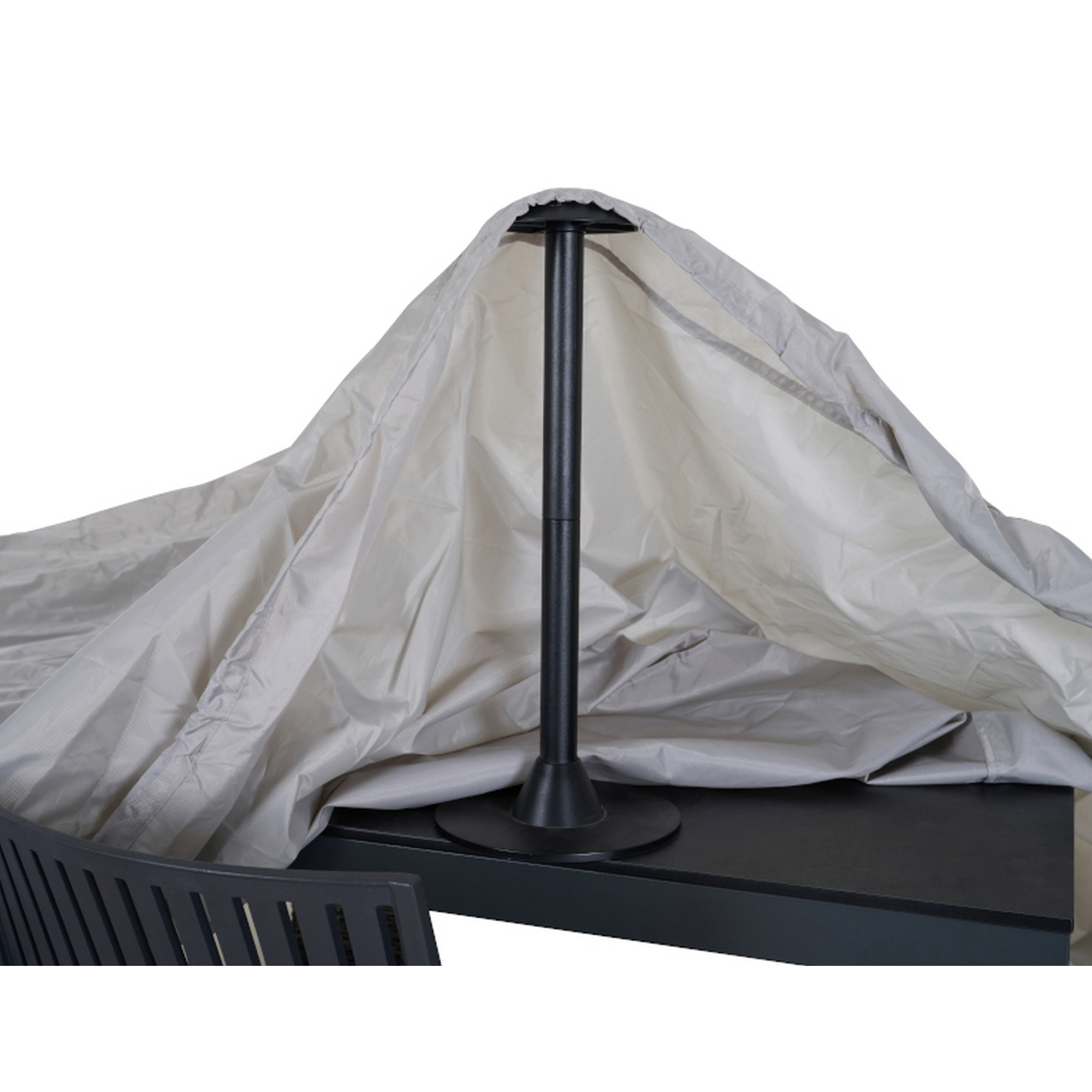 Abstandhalter für Schutzhüllen 'AquaShild' schwarz/grau 9-teilig