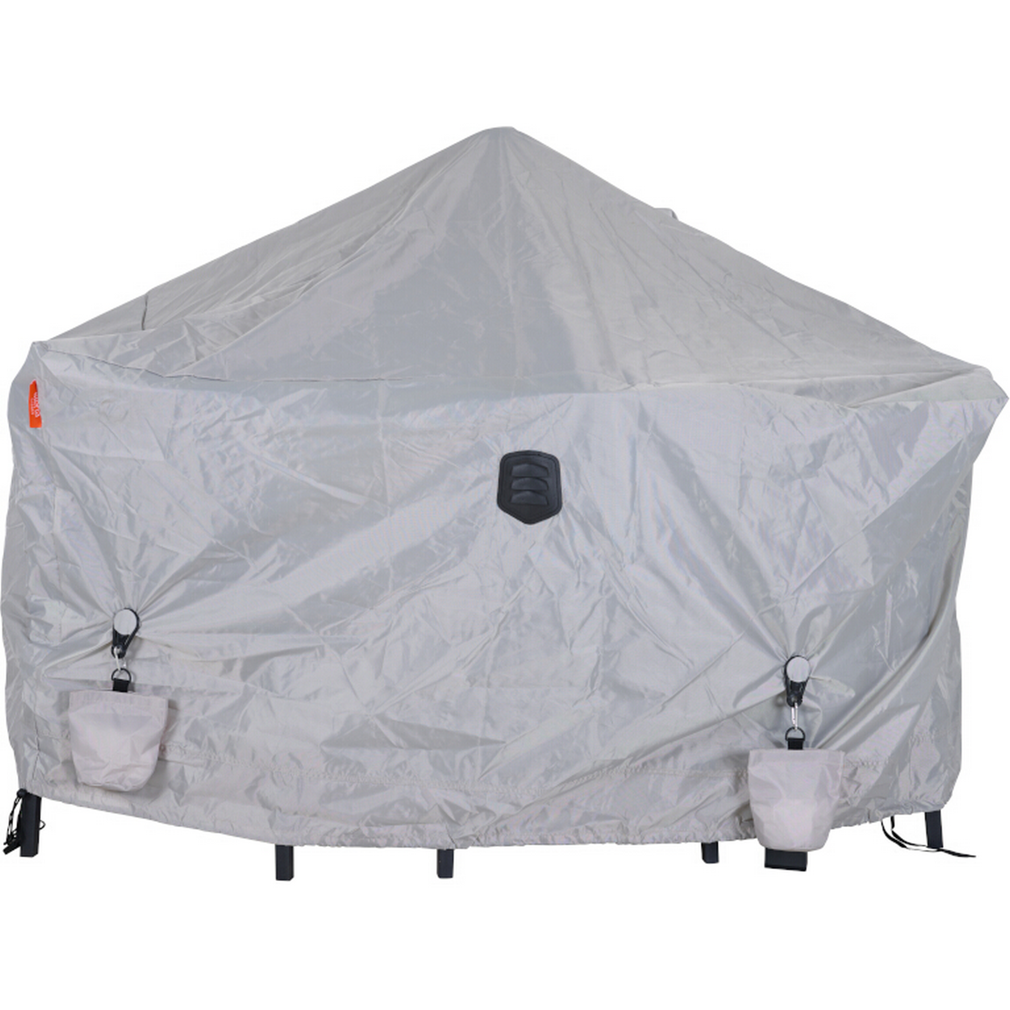 Abstandhalter für Schutzhüllen 'AquaShild' schwarz/grau 9-teilig