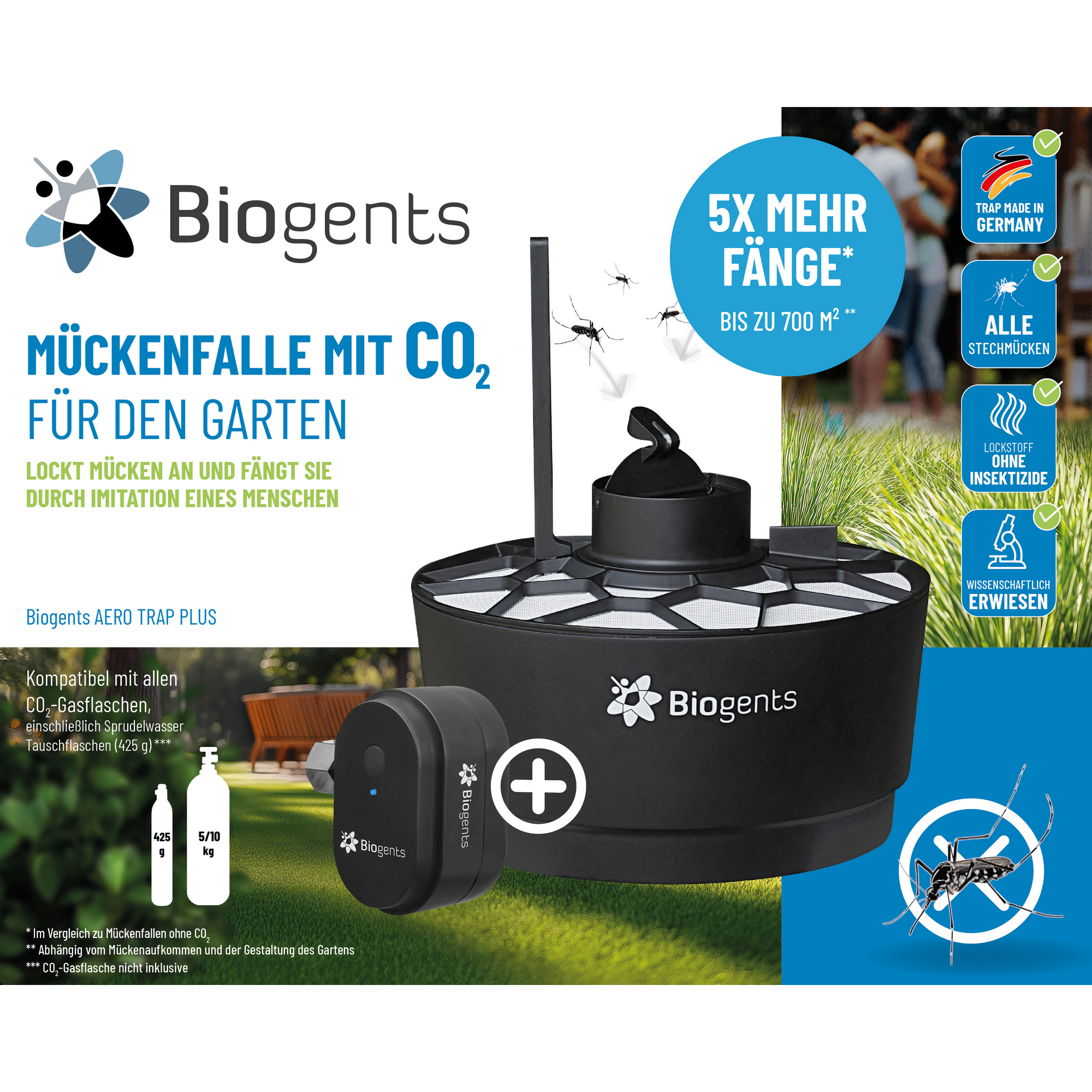 Mückenfalle 'Aero Trap Plus' 1 Stück