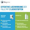 Grafik der Mückenfalle mit Sweetscent und CO2 Lockstoff