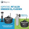 Biogents Mückenfalle kompatibel mit Wassersprudler-Zylinder und Gasflasche.