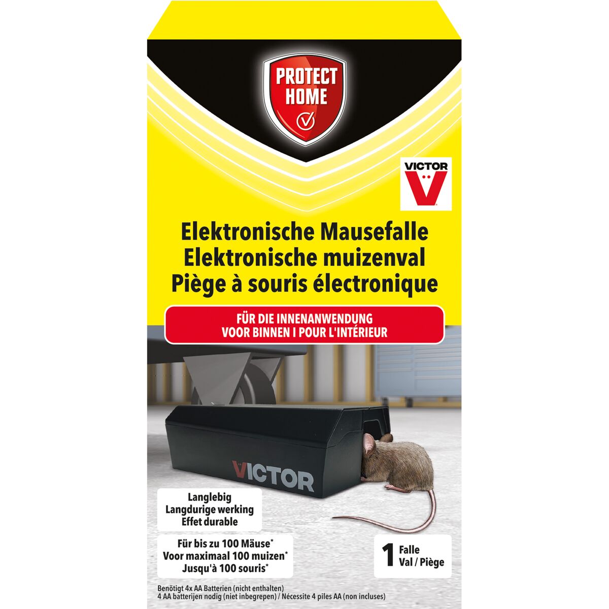 Protect Home Elektronische Mausefalle 1 Stück