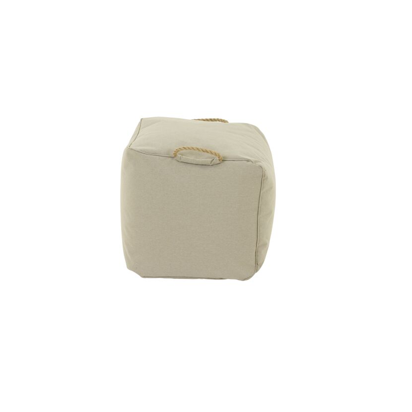 Gartenhocker 'Integral' Polyethylen beige 46 x 46 x 46 cm
