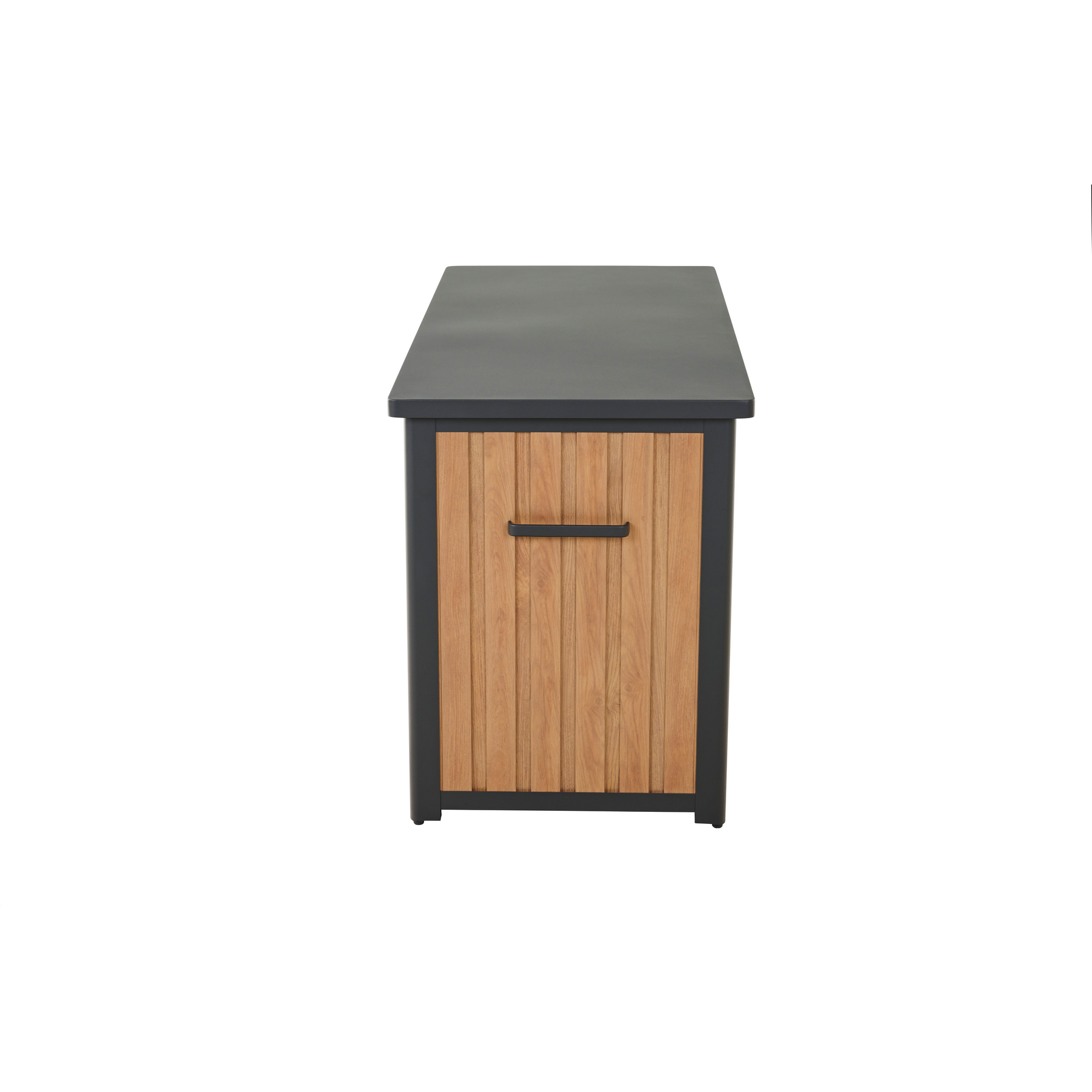 Kissenbox 'Sabano' teak/antharzit 135 x 59 x 75 cm