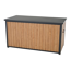 Kissenbox 'Sabano' teak/anthrazit 159 x 79 x 83 cm
