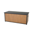 Kissenbox 'Sabano' teak/anthrazit 181 x 79 x 75 cm