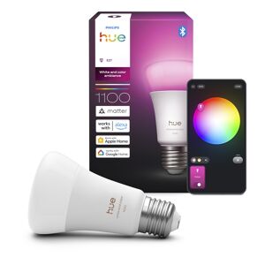 LED-Lampe 'Hue White & Color Ambiance' weiß bis bunt E27 8,1 W 1100 lm