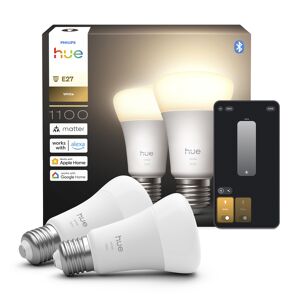 LED-Lampe 'Hue White' weiß E27 9,5 W 1100 lm, 2er Pack