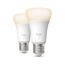 LED-Leuchtmittelset dimmbar E27 9,5 W 1100 lm 2 Stück