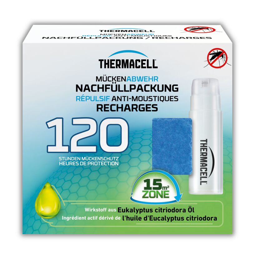 Thermacell Mückenabwehr Nachfüllpackung 120 Stunden Schutz