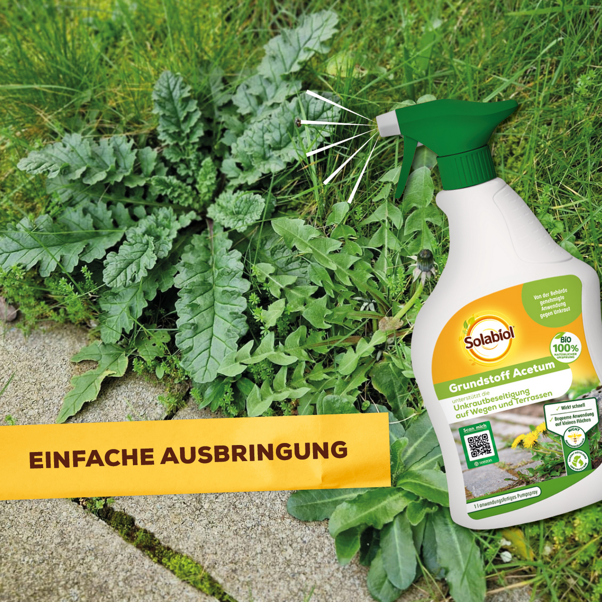 Herbizid Grundstoff Acetum Spray 1 l
