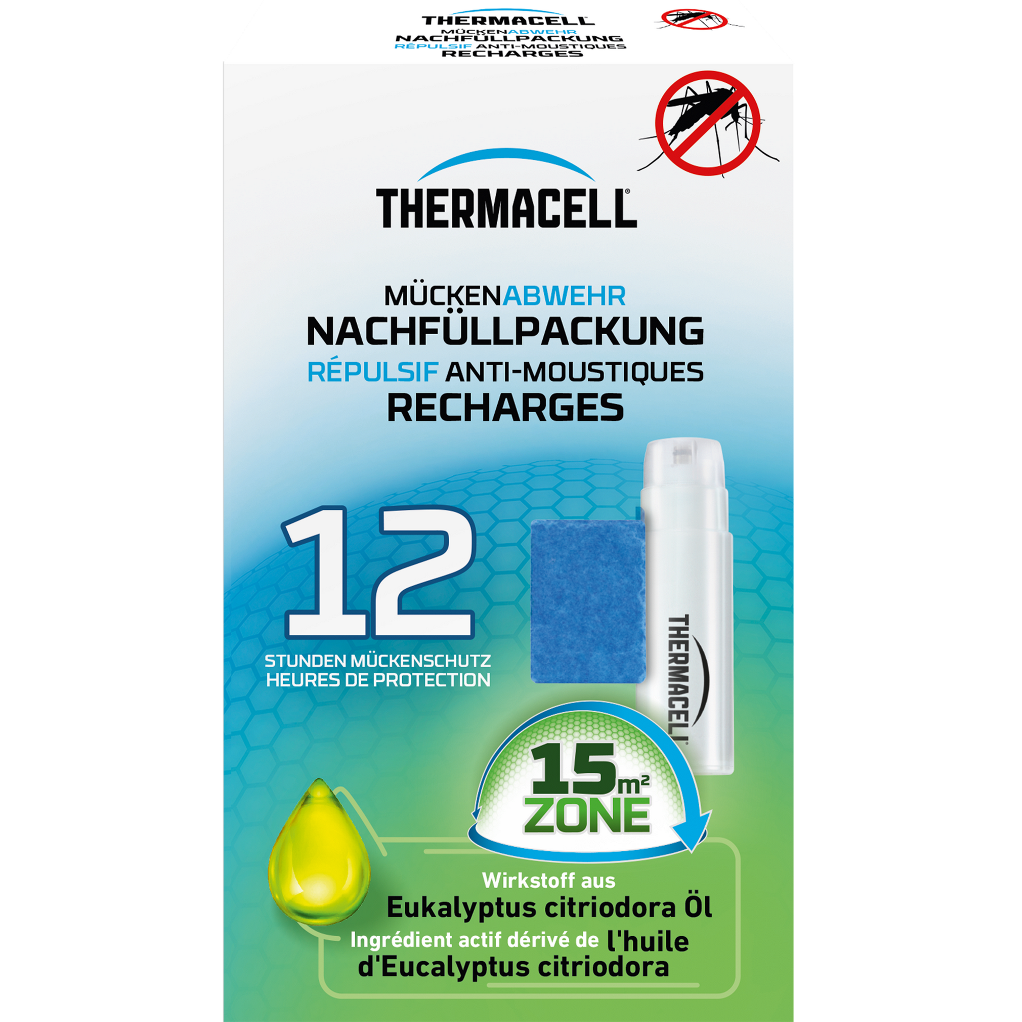 Mückenabwehr Nachfüllpackung 15 m² 12 Stunden 1 Stück