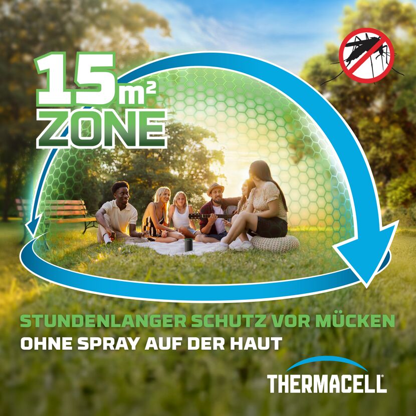 Mückenabwehr Nachfüllpackung 15 m² 12 Stunden 1 Stück