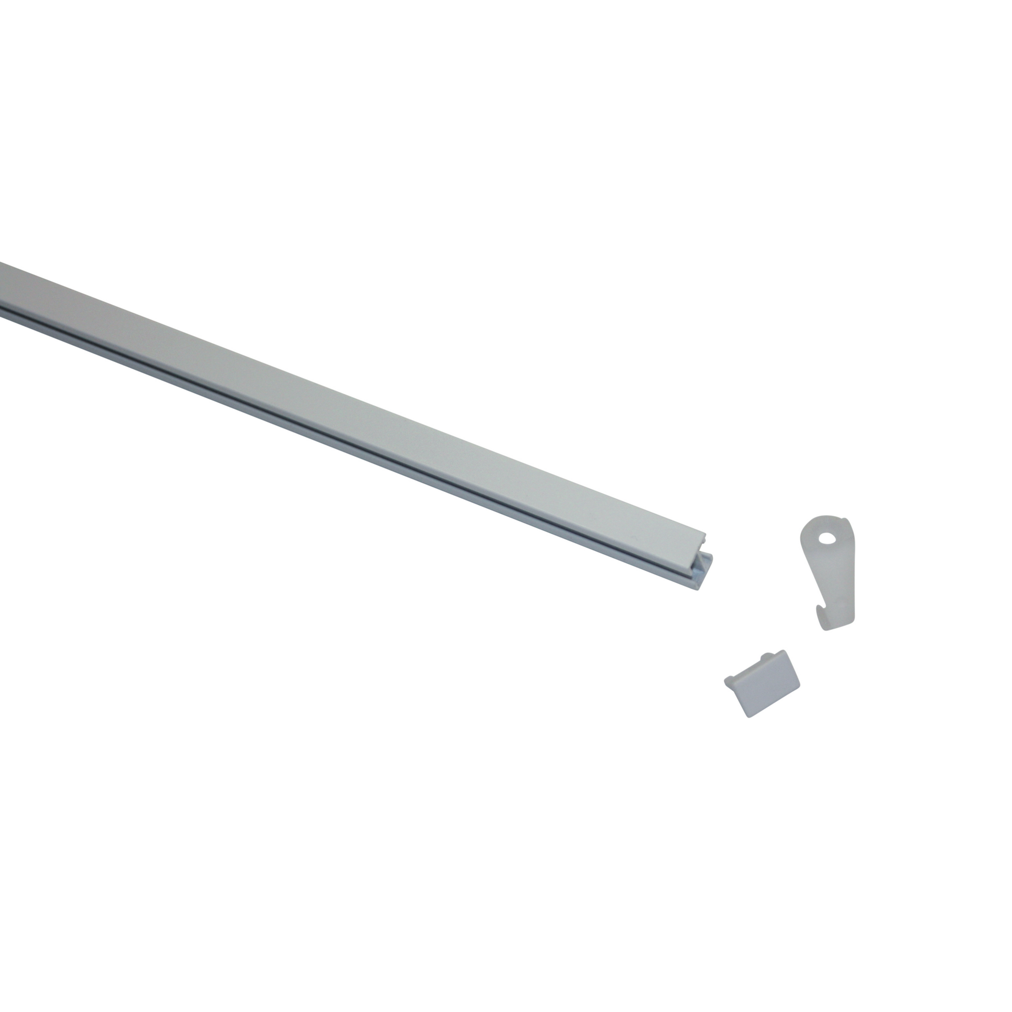 Vorhangschienen-Set 'Lucy' weiß 200 cm