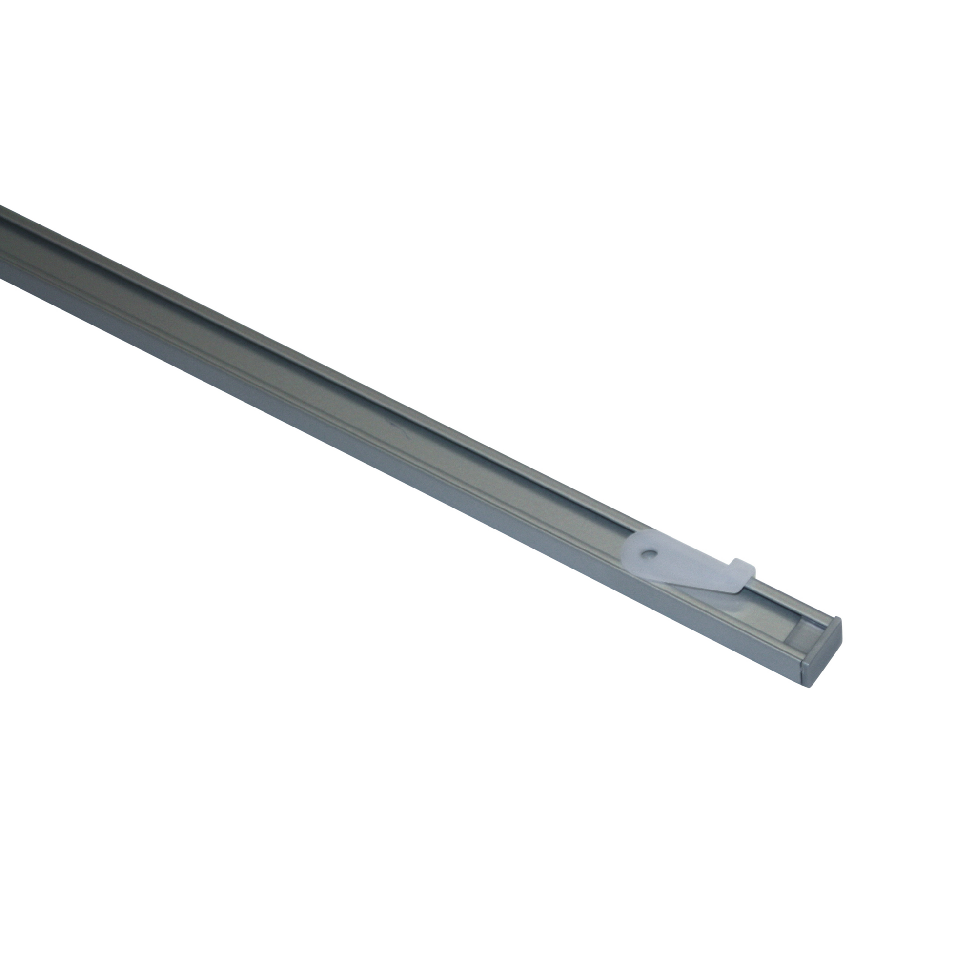 Vorhangschienen-Set 'Lucy' silber 230 cm