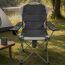Campingstuhl 'Premium' grau 91 x 106 x 60 cm
