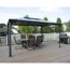 Pavillon 'Martinique' anthrazit 296 x 430 cm Polycarbonat grau