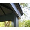 Pavillon 'Dallas' anthrazit 360 x 607 cm Polycarbonat grau