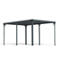 Pavillon 'Milano' anthrazit 309 x 426 cm Polycarbonat grau