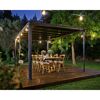Pavillon 'Milano' anthrazit 309 x 426 cm Polycarbonat grau