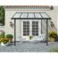 Terrassenüberdachung 'Sierra' anthrazit 295 x 314 cm Polycarbonat transparent