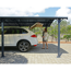 Doppelcarport 'Arcadia' anthrazit 359 x 863 cm Polycarbonat grau