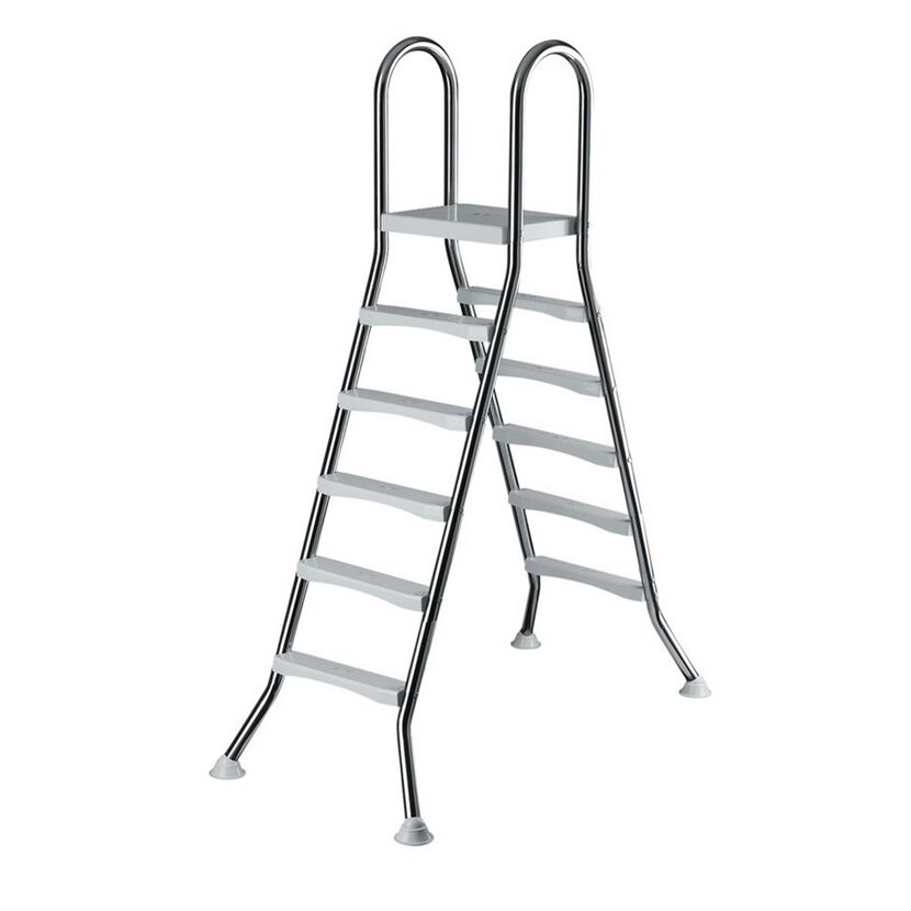 Poolleiter Edelstahl 150 cm für Aufstellpools