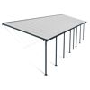Terrassenüberdachung' Feria' anthrazit 294 x 1220 cm Polycarbonat transparent