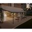 Terrassenüberdachung' Feria' anthrazit 294 x 851 cm Polycarbonat transparent