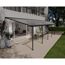 Terrassenüberdachung' Feria' anthrazit 294 x 1035 cm Polycarbonat transparent
